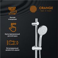 Душевая система Orange S06cr Хром — фото 10, Душевое оборудование. Душевая программа