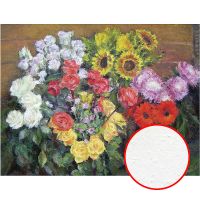 Фреска Ortograf Цветы 6108 Фактура бархат FX Флизелин (2,1*1,6) Разноцветный, Цветы/Живопись арт-6108 (бархат FX) — фото 1, Фрески