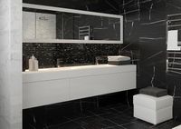 Товар: Керамогранит Kerranova Marble Trend Nero dorato K-1004/MR 60х60 см - фото 2 Керамогранит Kerranova Marble Trend Nero dorato K-1004/MR 60х60 см — фото 2, Керамогранит