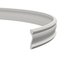 Молдинг гибкий Европласт 1.51.367 2000x124x24 мм — фото 1, Молдинги