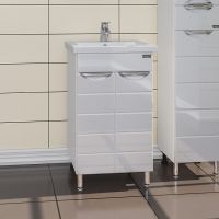 Товар: Тумба под раковину СанТа Родос 50 N 206021 Белая - фото 3 Тумба под раковину СанТа Родос 50 N 206021 Белая — фото 3, Тумбы под раковину