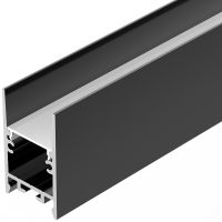 Товар: Профиль алюминиевый Arlight Comfort 031729 накладной Черный - фото 1 Профиль алюминиевый Arlight Comfort 031729 накладной Черный — фото 1, Профили для светодиодных лент