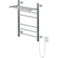 Электрический полотенцесушитель Ника Way-2 60/50 с полкой Хром — фото 1, Электрические полотенцесушители