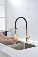 Товар: Смеситель для кухни Paulmark Halt Ha214021-G Золото - фото 4 Смеситель для кухни Paulmark Halt Ha214021-G Золото — фото 4, Смесители