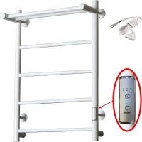 Электрический полотенцесушитель Тругор Аспект ПЭК 1П СП 80x50 с полкой Белый — фото 1, Электрические полотенцесушители