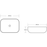 Товар: Раковина-чаша Ceruttispa 50 СТ9600 Белая арт-CR0078 - фото 3 Раковина-чаша Ceruttispa 50 СТ9600 Белая арт-CR0078 — фото 3, Раковины накладные