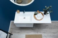 Товар: Тумба с раковиной Aquanet Токио 130 L 239217 подвесная Белая - фото 21 Тумба с раковиной Aquanet Токио 130 L 239217 подвесная Белая — фото 21, Тумбы с раковиной