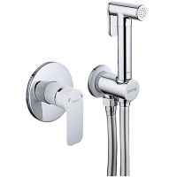 Гигиенический душ со смесителем Gappo Noar G7248 Белый Хром — фото 1, Гигиенические души