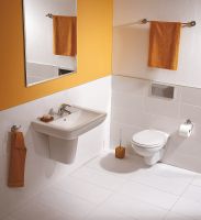 Комплект унитаза с инсталляцией Ideal Standard Prosys Eco Frame Eurovit W660101 с сиденьем Микролифт — фото 7, Комплекты унитаз + инсталляция