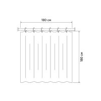 Товар: Шторка для ванны Iddis Basic B59P118i11 180х180 Бежевая - фото 3 Шторка для ванны Iddis Basic B59P118i11 180х180 Бежевая — фото 3, Аксессуары для туалета