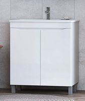 Тумба под раковину Vigo Grani 75 tn.GRI.OSK.75.2D Белая — фото 2, Тумбы под раковину