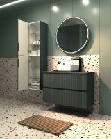 Товар: Шкаф пенал Aquanet Джейн 35 313305 подвесной Маренго - фото 10 Шкаф пенал Aquanet Джейн 35 313305 подвесной Маренго — фото 10, Пеналы для ванной комнаты