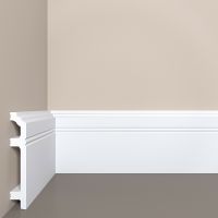 Плинтус Bello Deco XPS П 12 00-00004620 2000x120x20 мм — фото 1, Плинтуса напольные