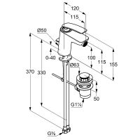 Товар: Смеситель для биде Kludi Balance 522169175 Белый Хром - фото 5 Смеситель для биде Kludi Balance 522169175 Белый Хром — фото 5, Смесители