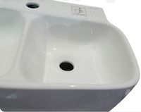 Товар: Раковина Ceruttispa Double Marco 67 CT9282 двойная Белая - фото 7 Раковина Ceruttispa Double Marco 67 CT9282 двойная Белая — фото 7, Раковины подвесные