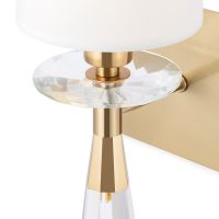 Настенный светильник Maytoni Neoclassic Bianco Белый Латунь Прозрачный арт-MOD224WL-01BS — фото 3, Бра