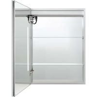 Зеркальный шкаф Aquatek 60 AQ7609-MLC с подсветкой Хром — фото 3, Мебель для ванной