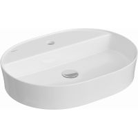 Раковина Berges Ego SL 60 182016 Белая глянцевая — фото 1, Раковины накладные