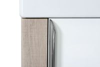 Тумба под раковину Aquaton Вита 45 1A221401VTD70 подвесная Белая Ясень шимо — фото 4, Тумбы под раковину