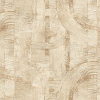 Обои RASCH Composition XL 973730 Винил на флизелине (1,06*10,05) Бежевый, Геометрия — фото 1, Обои для стен