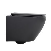 Унитаз Abber Bequem AC1101MG подвесной Серый матовый с сиденьем Микролифт — фото 6, Подвесные унитазы