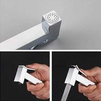 Гигиенический душ со смесителем Gappo G7217-8 Белый Хром — фото 3, Гигиенические души