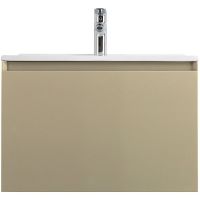 Товар: Тумба под раковину Art&Max Latina 60 AM-Latina-600-1C-SO-BGM подвесная Серо-бежевая матовая - фото 2 Тумба под раковину Art&Max Latina 60 AM-Latina-600-1C-SO-BGM подвесная Серо-бежевая матовая — фото 2, Мебель для ванной