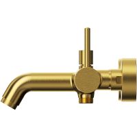 Смеситель для ванны Whitecross Y brushed gold Y1230GLB Брашированное золото — фото 2, Смесители