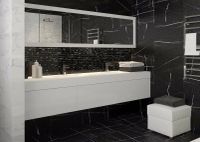 Товар: Керамогранит Kerranova Marble Trend Nero dorato K-1004/MR 30х60 см - фото 2 Керамогранит Kerranova Marble Trend Nero dorato K-1004/MR 30х60 см — фото 2, Керамогранит