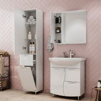 Тумба под раковину Volna Adel 70.1D.2Y tnADEL70.1D.2Y-01 Белая — фото 6, Тумбы под раковину