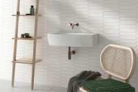 Керамическая плитка Equipe Lanse White 27481 настенная 5x25 см — фото 3, Керамическая плитка