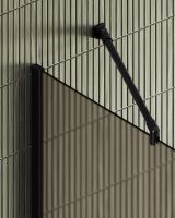 Товар: Душевая перегородка Maybah Glass MGD-703-6ш 690x1950 в широком профиле Черный стекло бронзовое матовое - фото 7 Душевая перегородка Maybah Glass MGD-703-6ш 690x1950 в широком профиле Черный стекло бронзовое матовое — фото 7, Душевые перегородки