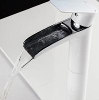 Смеситель для раковины Gappo G48 G1048-31 Белый Хром — фото 3, Смесители для раковины