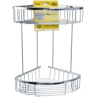 Полка корзина Fixsen Hotel FX-31051-2 Хром — фото 2, Полки для ванной и душа