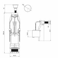 Товар: Сливная арматура Berges Eko 12 030412 с боковой подводкой - фото 11 Сливная арматура Berges Eko 12 030412 с боковой подводкой — фото 11, Прочие комплектующие для слива и канализации