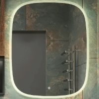 Зеркало Art&Max Forli AM-For-650-800-DS-F с подсветкой с сенсорным выключателем — фото 1, Мебель для ванной