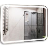 Зеркало Silver Mirrors Стив Neo 80 LED-00002913 с подсветкой с бесконтактным выключателем — фото 2, Зеркала в ванную комнату