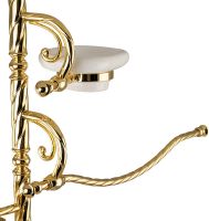 Напольная стойка Migliore Edera 16955 Золото — фото 7, Стойки - набор держателей