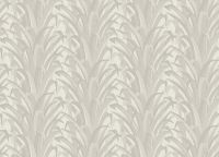 Обои Grandeco Cumaru CU 3004 Винил на флизелине (0,53*10,05) Серый/Белый, Листья — фото 2, Обои для стен