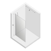 Товар: Душевая перегородка New Trendy New Soleo Chrome 90 K-0459 профиль Хром стекло прозрачное - фото 7 Душевая перегородка New Trendy New Soleo Chrome 90 K-0459 профиль Хром стекло прозрачное — фото 7, Душевые перегородки