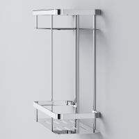 Полка корзина AM.PM Sense L A7453200 Хром — фото 4, Полки для ванной и душа