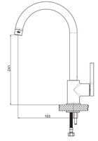 Товар: Смеситель для кухни GPD Gildo MTE165-K-R Хром Розовое золото - фото 10 Смеситель для кухни GPD Gildo MTE165-K-R Хром Розовое золото — фото 10, Смесители