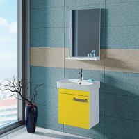 Товар: Тумба с раковиной Veedi Compact Line 45 14000012 подвесная Желтая Белая - фото 6 Тумба с раковиной Veedi Compact Line 45 14000012 подвесная Желтая Белая — фото 6, Мебель для ванной