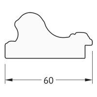 Зеркало Evoform Definite 145х55 BY 3107 в багетной раме - Бронзовые бусы на дереве 60 мм — фото 6, Мебель для ванной