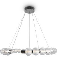 Подвесной светильник Maytoni Modern Amulet MOD555PL-L30CH4K Прозрачный Хром — фото 9, Подвесные светильники