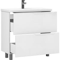 Тумба под раковину Vigo Neo 80 tn.NEO.9696.80.2Y Белая — фото 2, Тумбы под раковину