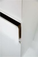 Шкаф пенал Aquanet Йорк 35 L 209143 подвесной Белый — фото 5, Мебель для ванной