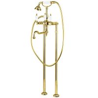 Смеситель для ванны Cezares First VDP2 FIRST-VDP2-03/24-Bi Золото 24 карат — фото 1, Смесители