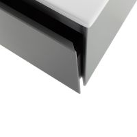 Товар: Тумба под раковину Art&Max Latina 80 AM-Latina-800-1C-SO-GM подвесная Серая матовая - фото 6 Тумба под раковину Art&Max Latina 80 AM-Latina-800-1C-SO-GM подвесная Серая матовая — фото 6, Мебель для ванной