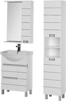 Товар: Тумба под раковину Aquanet Доминика 60 171684 Белая - фото 3 Тумба под раковину Aquanet Доминика 60 171684 Белая — фото 3, Тумбы под раковину